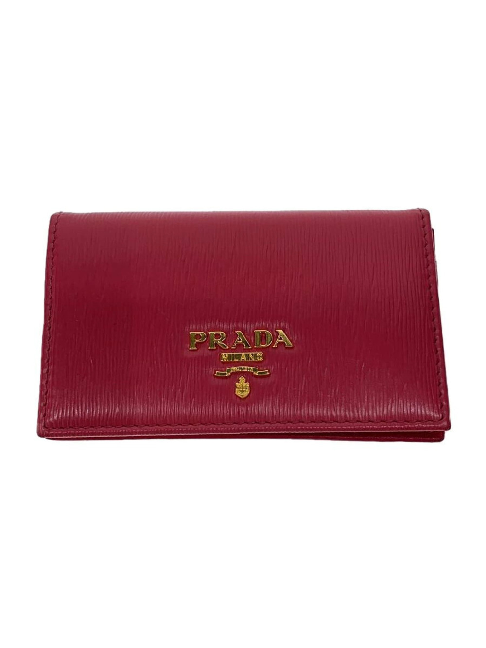 Prada Card Case Wallet Pink